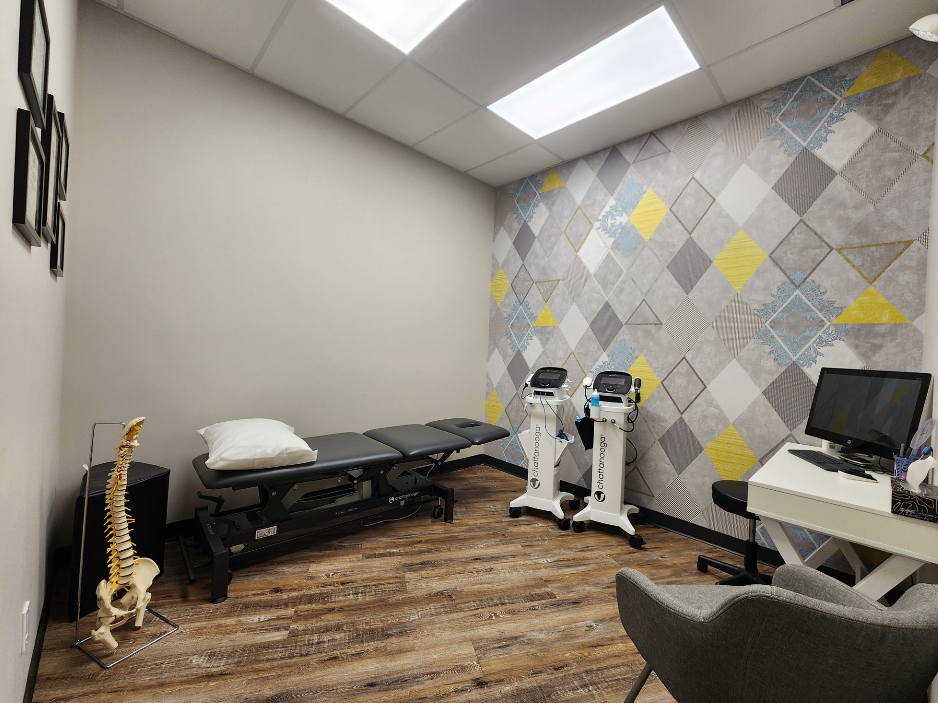 Bodiworks clinic reception area